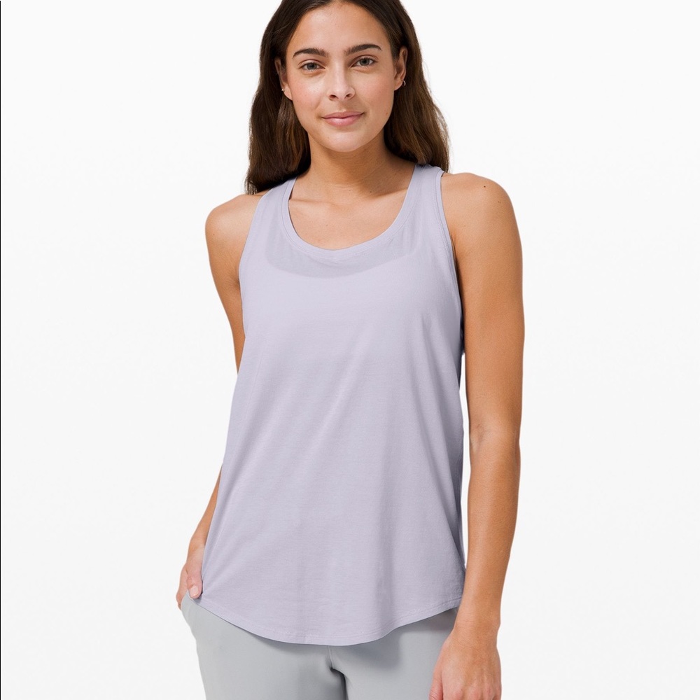 EUC Lululemon Love tank pleated 4